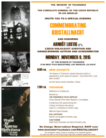 The Museum of Tolerance and The Consulate General of the Czech ...