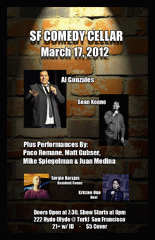 Sf Comedy Cellar