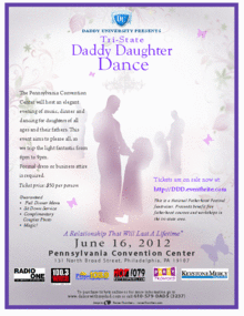 tri state daddy daughter dance daddy daughter dance flyer ideas