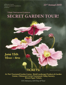 2019 Secret Garden Tour Port Townsend, WA