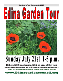 Edina Garden Council Garden Tour 2019