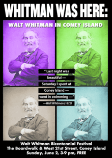 WHITMAN WAS HERE: WALT WHITMAN IN CONEY ISLAND