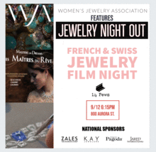 Women's Jewelry Night Out 9/12 | French and Swiss Jewelry Film Showing at 14 Pews