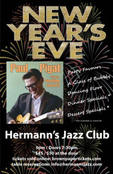 New Year S Eve With Paul Pigat And The Smokin Jackets