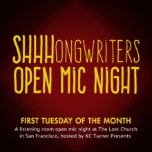 SHHHongwriters Open Mic Night - 2 Year Anniversary