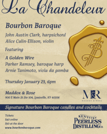 la Chandeleur: Bourbon Baroque at Maddox & Rose