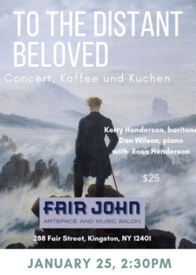 To the Distant Beloved. Concert, Kaffe und Kuchen