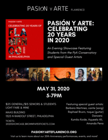 Pasion y Arte: Celebrating 20 Years in 2020