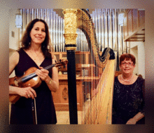 Opus Chamber Music Concert:  Angelica Duo, Violin & Harp