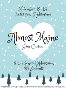 SHS presents Almost, Maine