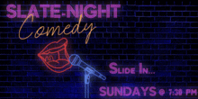 Slide In – Stand-Up Comedy Show