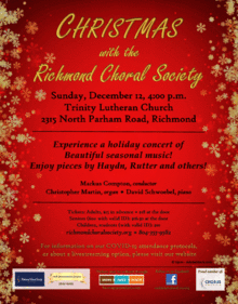 Christmas with the Richmond Choral Society