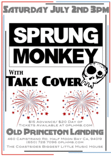Sprung Monkey at Old Princeton Landing