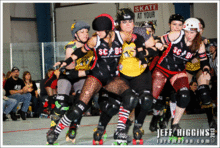 Coed And Women S Flat Track Roller Derby Matteson Square Gardens