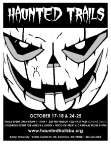 Haunted Trails, a Natural Alternative Haunted House